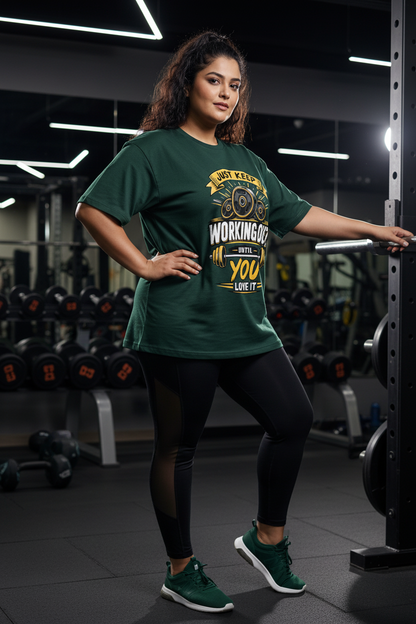 Keep Working Out Unisex Classic Crew T-Shirt