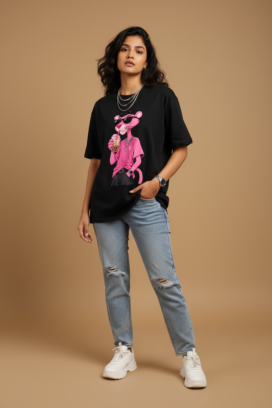 Pink-panther unisex standard crew T-Shirt