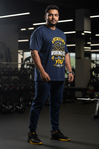 Keep Working Out Unisex Classic Crew T-Shirt