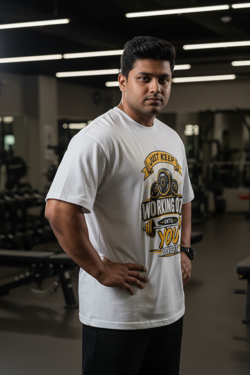 Keep Working Out Unisex Classic Crew T-Shirt